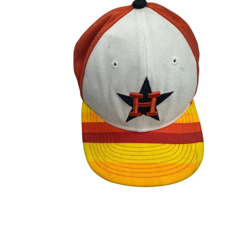 New Era Astros Youth Tequila Sunrise Snapback Hat
